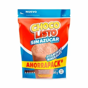 CHOCOLISTO MENOS AZUCAR X 360G