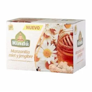TE HINDU MANZANILLA MIEL Y JENGIBR X20UN