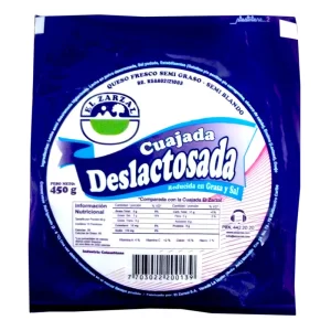 CUAJADA DESLACTOSADA EL ZARZAL X450G