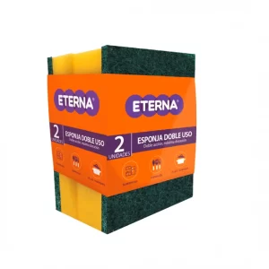 ETERNA ESPONJA DOBLE USO  X 2 UND