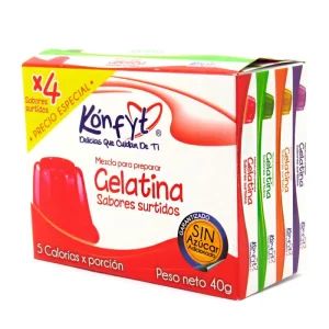 GELATINA KONFYT SURTIDA P3 LL4 X30G